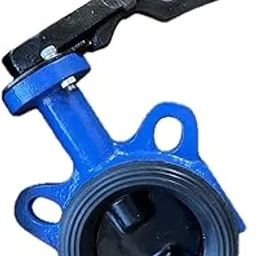 Generic 508 Butterfly Valve, Cast Iron Body, Blue, 65 mm Flange, 2 Ports-picture-32