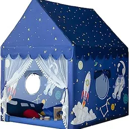 Jumbo Size Light Weight Kids Play Tent House for 3-13 Year Old Kids Girls and Boys (Rocket)-image-47