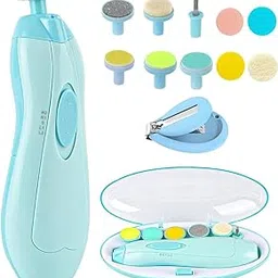 Gnker Ktplus Baby Nail Trimmer File Electric Safe Nail Clippers With Light For Newborn Or Toddler Toes And Fingernails-picture-16