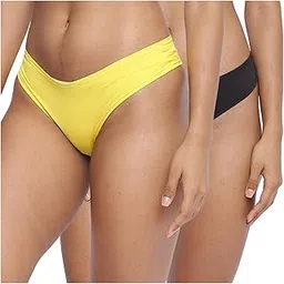 la intimo Amor Love Antimicrobial Semi Seamless Bikini Brief Panty for Women (Pack of 2)-picture-47