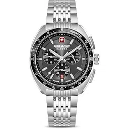 swiss military hanowa SMWGI0003302 Greyhound Chrono - Swiss Made Round Cool Grey Chronograph - Watch for Men-picture-46