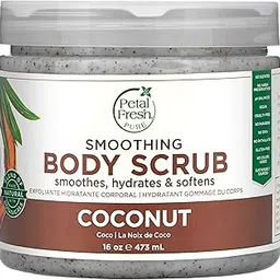 Petal Fresh Smoothing Coconut Body Scrub 473 ml | Smoothes, Hydrates & Softens | Polishes & nourishes for glowing skin | Exfoliate dead skin from Neck, Knees, Elbows & Arms-image-34