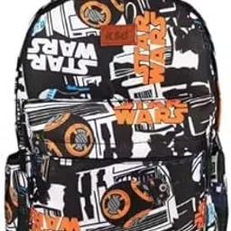 liftoff Black & White Ghost Print Backpack | Funky Graphic Design School Bag | Spacious 30L Casual & Travel Backpack for Boys, Girls, College & Daily Use-picture-47