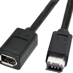 CY IEEE 1394 6Pin Female to 1394a 6Pin Male Extension Data Video Capture Card Firewire 400 to 400 Cable 20cm-picture-37