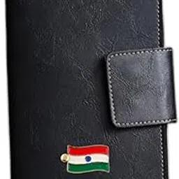 your gift studio Customized Leather Unisex Travel Wallet | Personalized Passport Holder, Travel Wallet Independence Day Gift for Men and Women's (Black)-picture-11