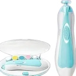 Trusted New Baby Nail File Electric || Baby Nail Trimmer with 6 Grinding Heads Safe for Newborn Baby Baby Nail Clippers with Light || Electric Baby Nail Trimmer(Multicolor) Nil Exporttanza-P4945-picture-15