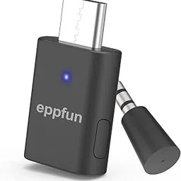 eppfun USB-C Qualcomm aptX-Adaptive Bluetooth 5.2 Transmitter for PC/Mac/PS5, Dual Connection Audio Dongle Adapter-picture-12