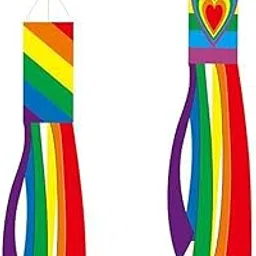 Jazzy Pearls® Hanging Windsock Reliable Tassel Durable for Home Decoration 2X|Home & Garden | Yard, Garden & Outdoor Living | Garden Décor| Windmills & Wind Spinners-image-79