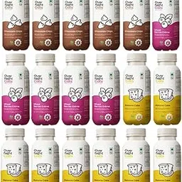 Overnight Oats with Vegan Protein | High Protein Oats Breakfast with Dietary Fibre | No Preservatives | 5 Chocolate Chips + 5 Mixed Berries + 8 Banana Cake (Pack of 18, 50g Each)-picture-67