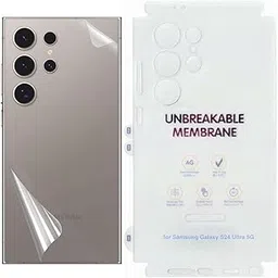 CoverGallery for Samsung Galaxy S24 Ultra with Unbreakable Back Membrane Screen Guard (Pack-2)-picture-53