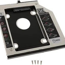 9.5Mm Sata 2Nd HDD Hard Drive Caddy Compatible with I,B.,M, L.E.N.O.V.O. Thin- Kpad T400 T410 Aluminum-picture-14