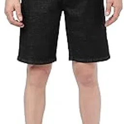 passion Men's Black/Grey Shorts Jeans-picture-29
