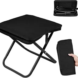 YEPZY Folding Stool, Mini Outdoor Camping Stool, Portable Small Foldable Lightweight Hunting Seat with Zippered Carrying Bag, Folding Slacker Chairs for Fishing Travelling Picnics-picture-20