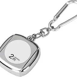 Metric Ruler Flexible Measuring Tape Keychain with Self Locking Tape Measure Waterproof Clear Scale 6.5ft-picture-16