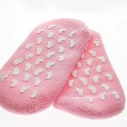 VLSYS Moisturize Spa Socks for Dry Feet Cracked Heel Repair Gel Socks Silicone Booties with Gel Insoles for Softening and Hydrating Skin-picture-24