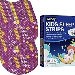 Mouth Tape for Kids Sleeping and Reduced Snoring, Kids Sleep Strips for Nasal Breathing, mouth sleep aid helps improve nose breathing, Skin-Friendly Mild Peeling Correct Mouth Breathing- 30pcs-picture-19