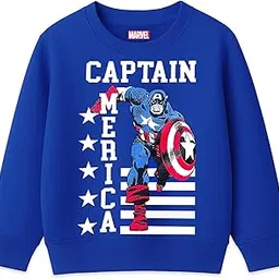 Kuchipoo © Marvel Boys Captain America Winterwear Sweatshirt-picture-38
