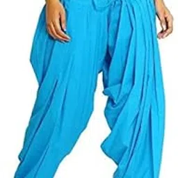 bhawani gift creations Women semi Cotton Patiala Salwar, Traditional Punjabi Pants, Loose Fit-picture-10