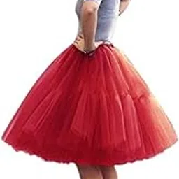 radhika 'n' dhaanya creation Net Fabric Frill Skirt Length - 30 Inch-picture-16