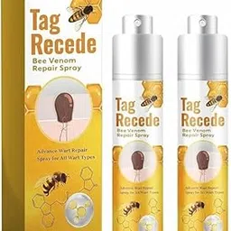 Bee Venom Tag Removal Spray – Wree Bee Venom Wart & Skin Tag Remover | Tag Recede Bee Venom Treatment Spray for Gentle, Painless Tag Removal & Smooth, Clear Skin (2)-picture-23