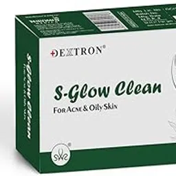 Dextron S-Glow Clean Soap – Deep Cleansing For Acne & Oily Skin Control (PACK OF 1)-picture-31