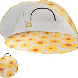 CALANDIS™ Sun Shelter Tent Easy Setup Instant Sunshade for Outdoor Travel Windproof Yellow Flower | Tents | Tents Canopies | Camping Hiking | Outdoor Sports-image-79