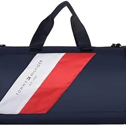 tommy hilfiger Duffel Bag for Men, Gym Bag, Totowa, Navy-picture-22