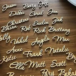 Art Street Customise Personalized MDF Plaque Text Cutout – MDF Plaque for Name Plates, Decorations, Art & Craft Projects – Premium, Versatile for Home & Office Decor (Height - 2 Inch, 4mm Thick)-picture-15