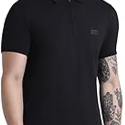 jack & jones Men's Cotton Solid Slim Fit T-Shirt-picture-16