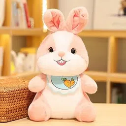 Little Finger Cute Pink Rabbit Soft Toy, 25 CM, Perfect for Kids' Birthdays, Easter, and Valentine's Day-picture-28