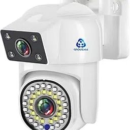 SuperCam 36IRs White 5+5MP UHD Dual Lens/Dual Screen WiFi Outdoor CCTV Camera | Color Night Vision | AI Human Detection | Two-Way Audio | IP66 Waterproof-picture-17