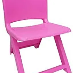 Foldable Baby Chair with backrest 2 to 6 Years Kids Chair (Pink)-image-0