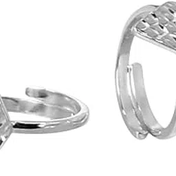 gems vibes Unique Hammered Texture Toe Ring Adjustable Band in 925 Sterling Silver Toe Ring Birthday Promise Gift For Her Everyday Foot Jewelry-picture-15