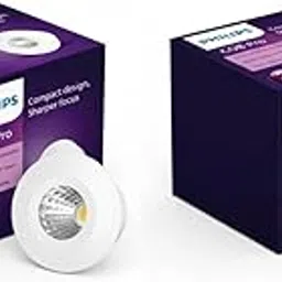 PHILIPS LED COB Pro 2W Downlight | Energy Saving COB Ceiling Light for Home, Office, Shop & Décor | Long-Lasting Brightness | Natural White, Pack of 2-picture-49