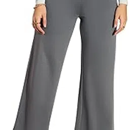 sassafras Women Terry Wide Leg Drawstring Pants image 1