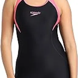 Speedo Women's Endurance Essential Panel Racerback Legsuit Swimwear-picture-17