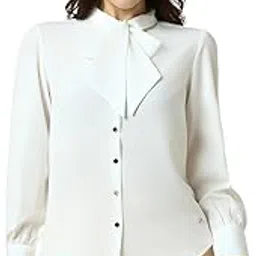 allen solly Women's Solid Regular Fit Shirt-picture-40