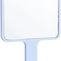 Enakshi® Handheld Mirror with Handle Small Makeup Mirror for Girlfriend Bedroom Girls Light Blue|Health & Beauty | Makeup | Makeup Tools & Accessories | Makeup Mirrors-picture-42