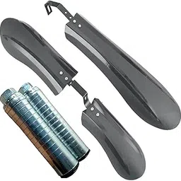 NSV Front & Rear Fat tyre Bicycle Mudguard with Cycle Side Footrest-image-72