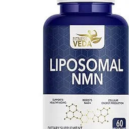 Fitness Veda Liposomal NMN – Advanced NAD+ Booster for Youthful Vitality - Pack of 1 - (60 Capsules)-picture-21