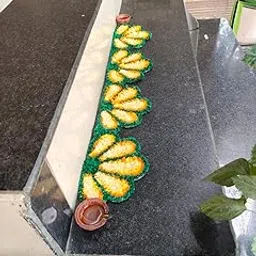 Handcrafted Decorative Wall/Border Toran – Petal Style Flower Design – Vibrant Festive Decor for Doors, Walls & Mandirs-image-97