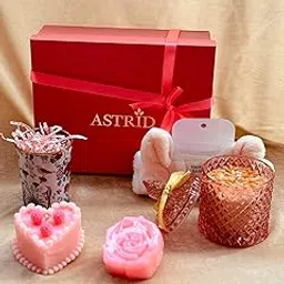 Astrid relaxation Gift hamper, Mothers day hamper, Wellness box, Spa in a box, Care package | Luxury bath and body hamper, No Parabens and sulphate-picture-50