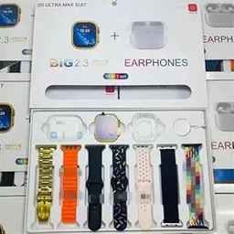 i20 Ultra Max Suit 10-in-1 Bluetooth Calling Smartwatch Set with Amoled Display and Multiple Sports Modes for Women, Men, Boys, and Girls-picture-55