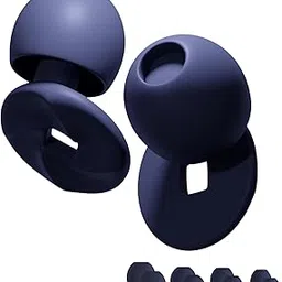 bcnjepin Earplugs for Noise Cancelling, Silicone Ear Plugs for Sleeping, Swimming, and Studying, Navy Blue Cancelling Silicone Ear Plugs with 4 Ear Tips (XS/S/M/L), 28dB Noise Reduction-picture-34