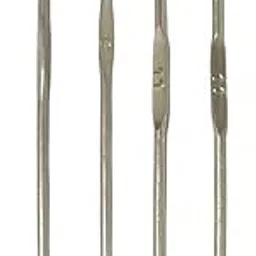HIMMU'S FASHION HUB Stainless Steel No.11 & No.12 Crochet Hooks (kiroshiya) Knitting Needles for Sewing Craft Woolen Cloth (Set of 2 Each Size)-picture-16