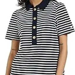 tommy hilfiger Striped Slim Fit Cotton Polo T-Shirt-picture-47