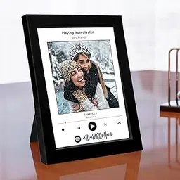 SNAP ART Customized Photo and Song Spotify Frame, Personalized Frame with scannable code | Birthday | Valentine's Day, Anniversary | for Brother, Friends, Husband, Wife, Customized Gift New-picture-29