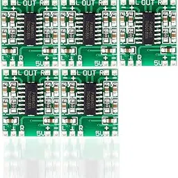 iCSTORE PAM8403/PAM 8403 DIY 5V Audio/Sound 3W/3watt Mini Amplifier Module/kit Board for 4/8 Ohm Speaker Subwoofer/woofer, Hifi bass Dual/2 Channel Stereo Digital Power audio player - Pack of 5-image-36