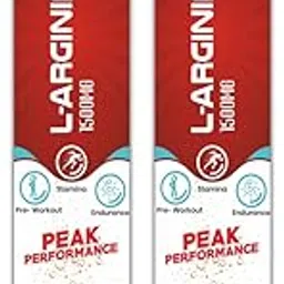 End2End Nutrition Peak Performance L-Arginine 1500mg with L-Carnitine | Boosts Nitric Oxide Production for Muscle Pump and Size Gain | Improved Oxygen Flow | Strength, Stamina, Muscle Gain - (Pack of 2) 40 Tablets-picture-20