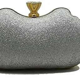 tooba Handicraft Clutch for Women | Sparkling Evening Party Purse with Crystal Clasp Lock | Stylish Wedding & Festival Handbag-picture-40